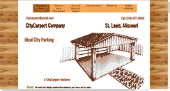 Desktop Screenshot of citycarport.com